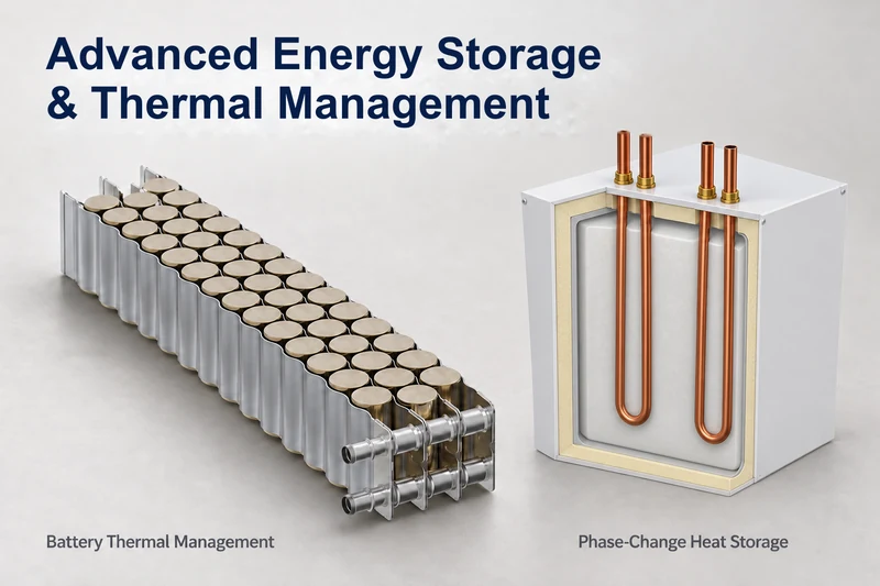 Battery thermal management and phase-change heat storage: a research concept illustration
